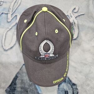 NFL Gray and Green Hat with Embroidered Logo